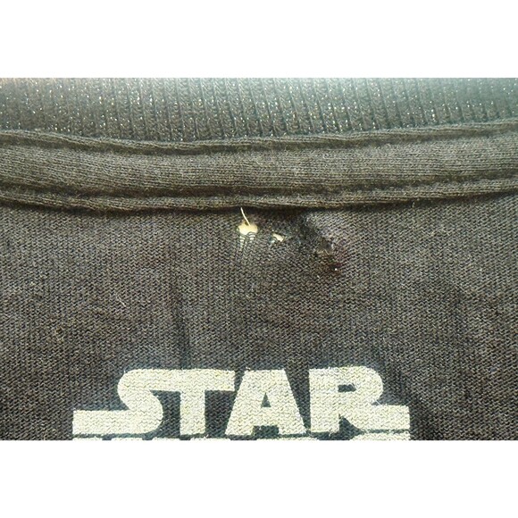 STAR WARS NO TRICKS ALL TREATS Short Sleeve Halloween T-Shirt Black Small NWOT - Picture 5 of 6